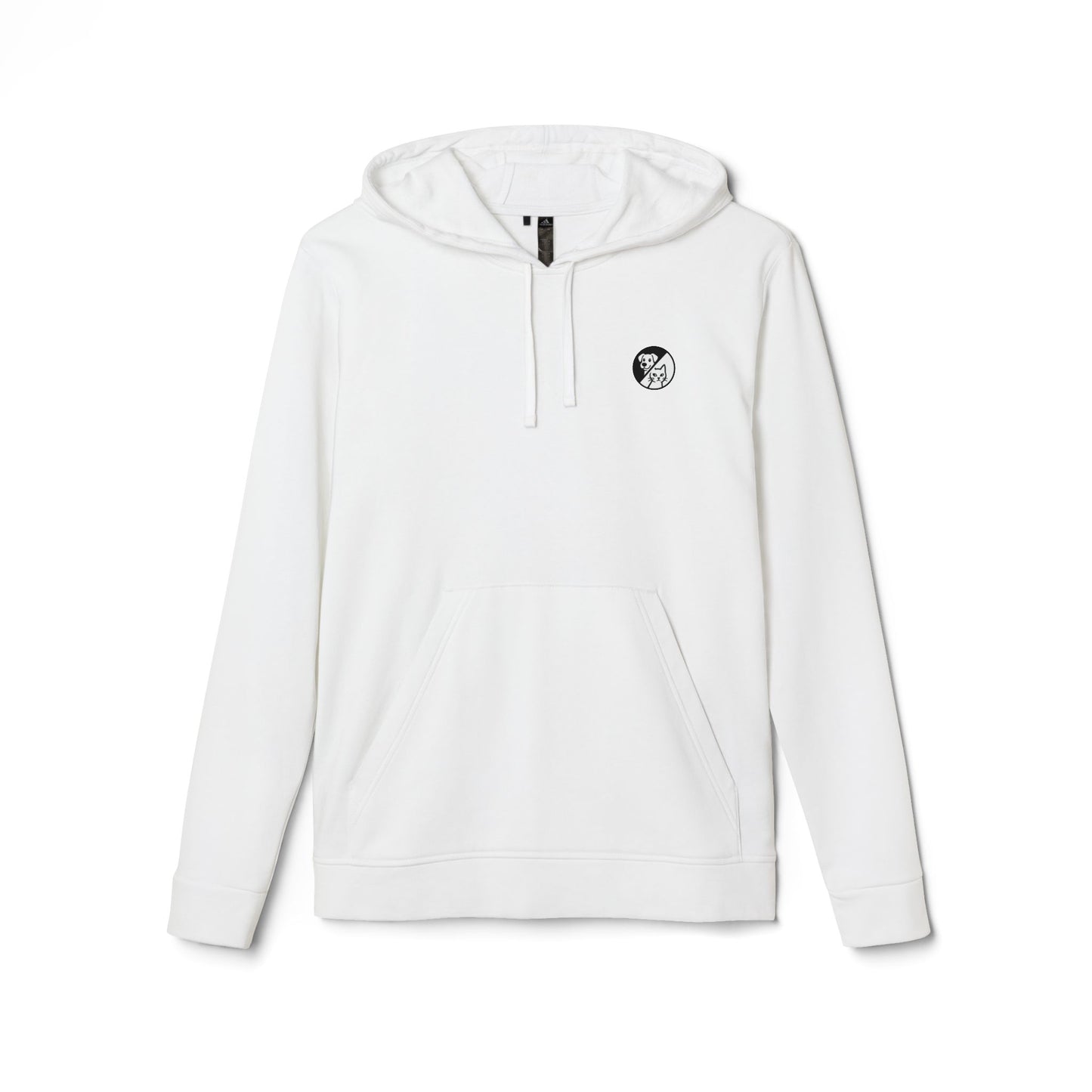 Only Two Kinds • White Unisex Hoodie