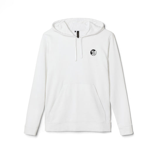 Only Two Kinds • White Unisex Hoodie