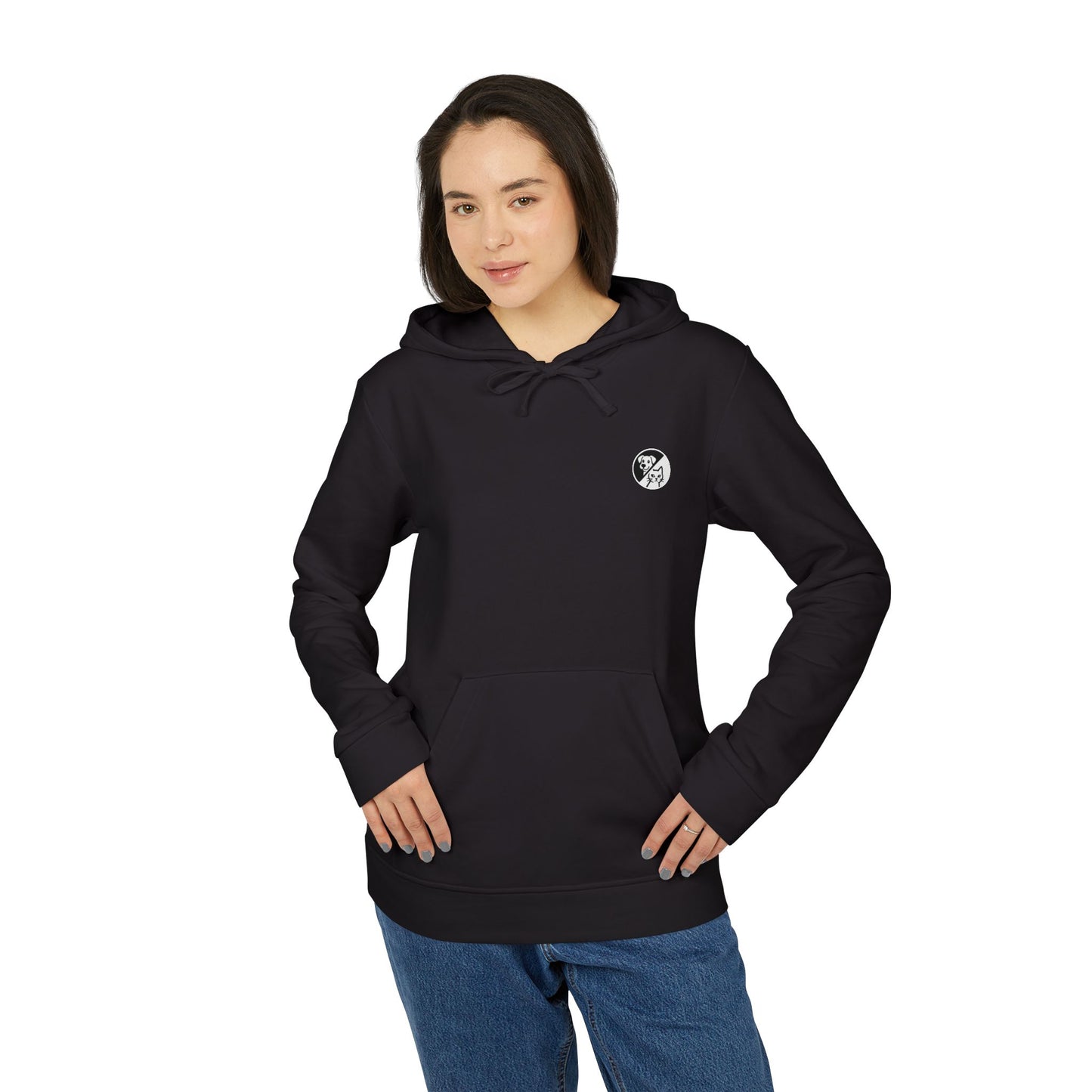 Only Two Kinds • Black Unisex Hoodie