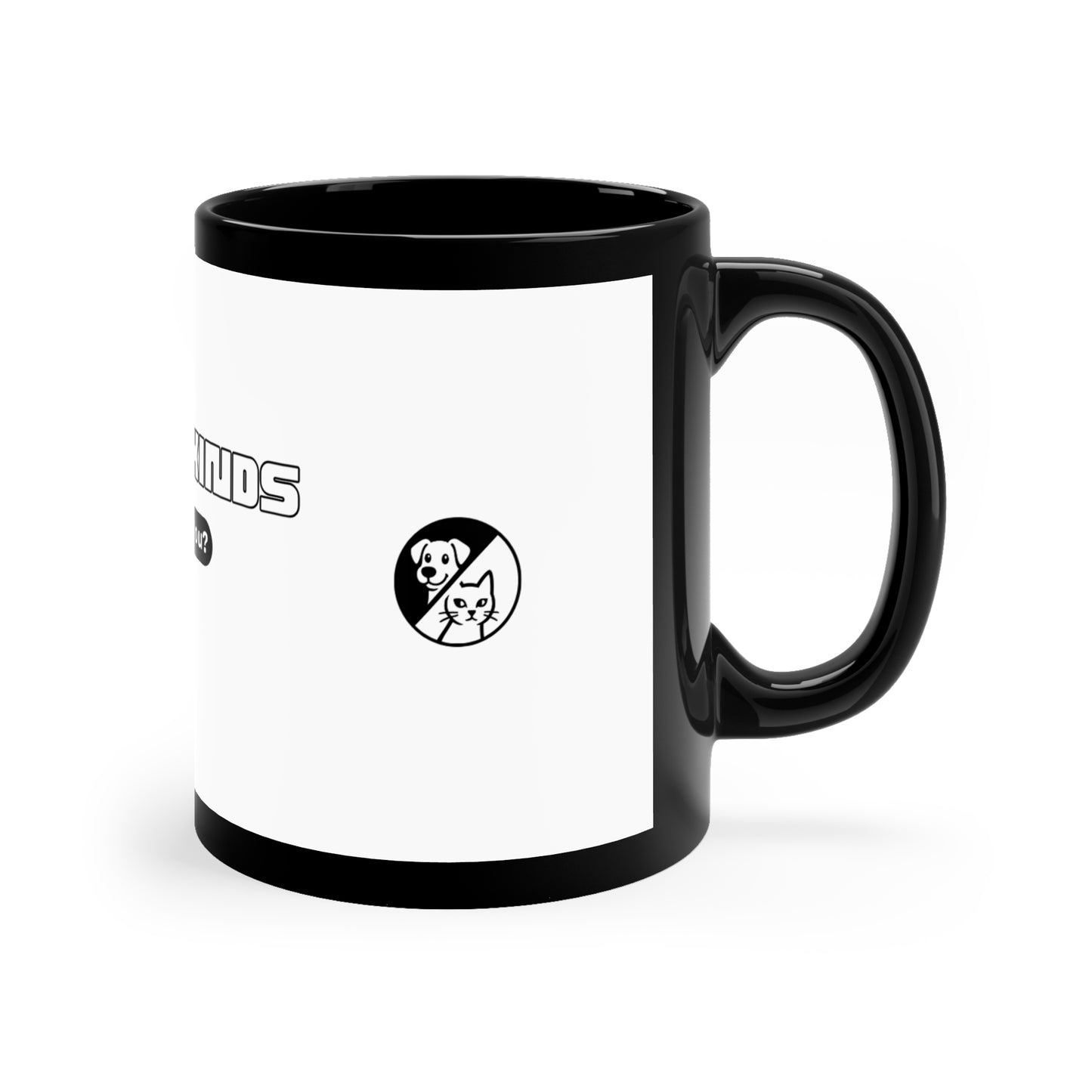 Only Two Kinds • White Mug / Black Accent