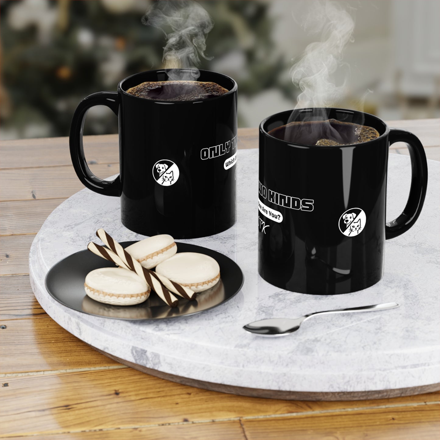 Only Two Kinds • Black Mug