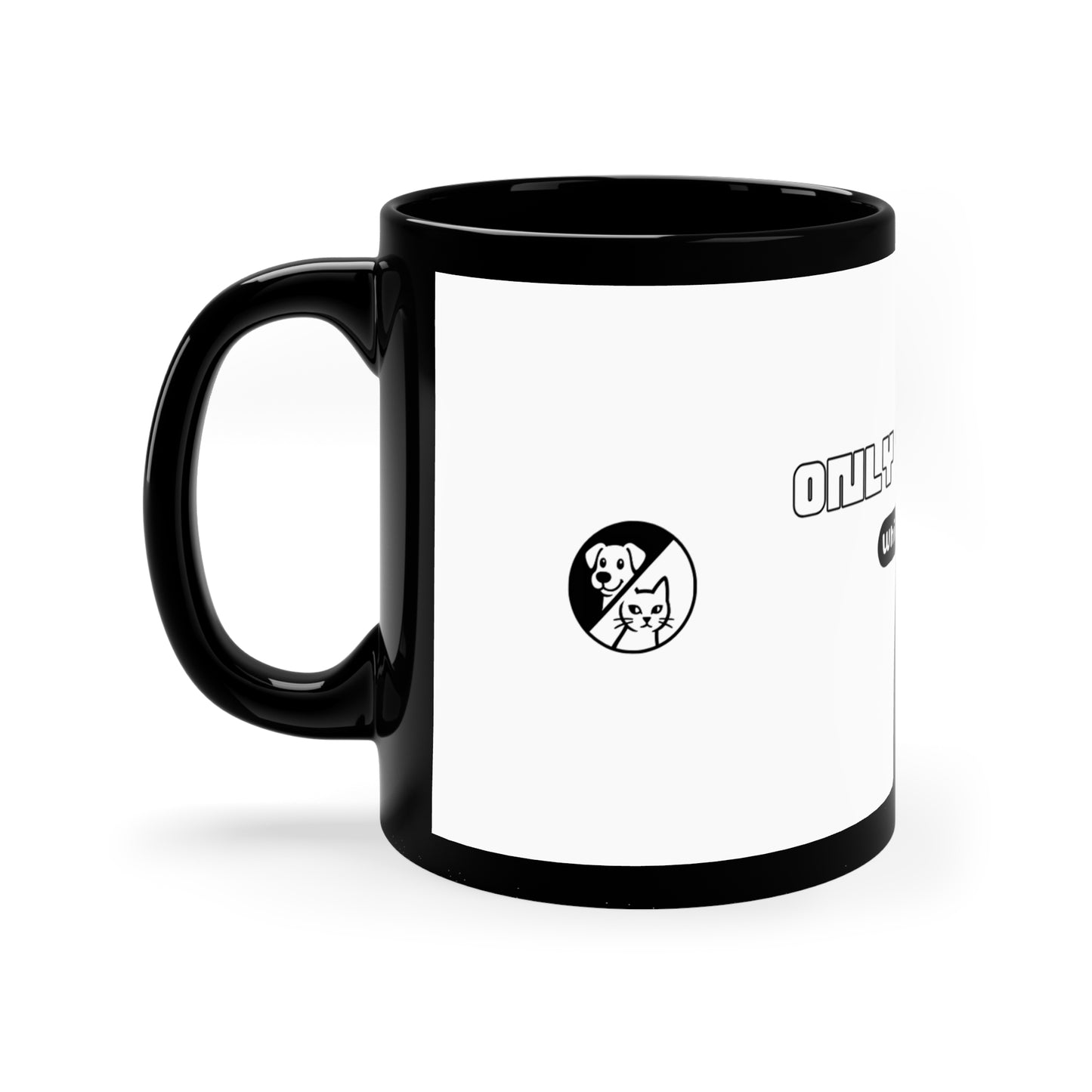 Only Two Kinds • White Mug / Black Accent