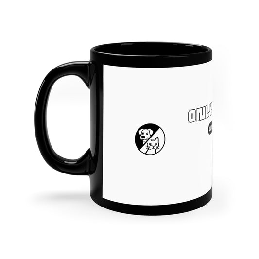 Only Two Kinds • White Mug / Black Accent